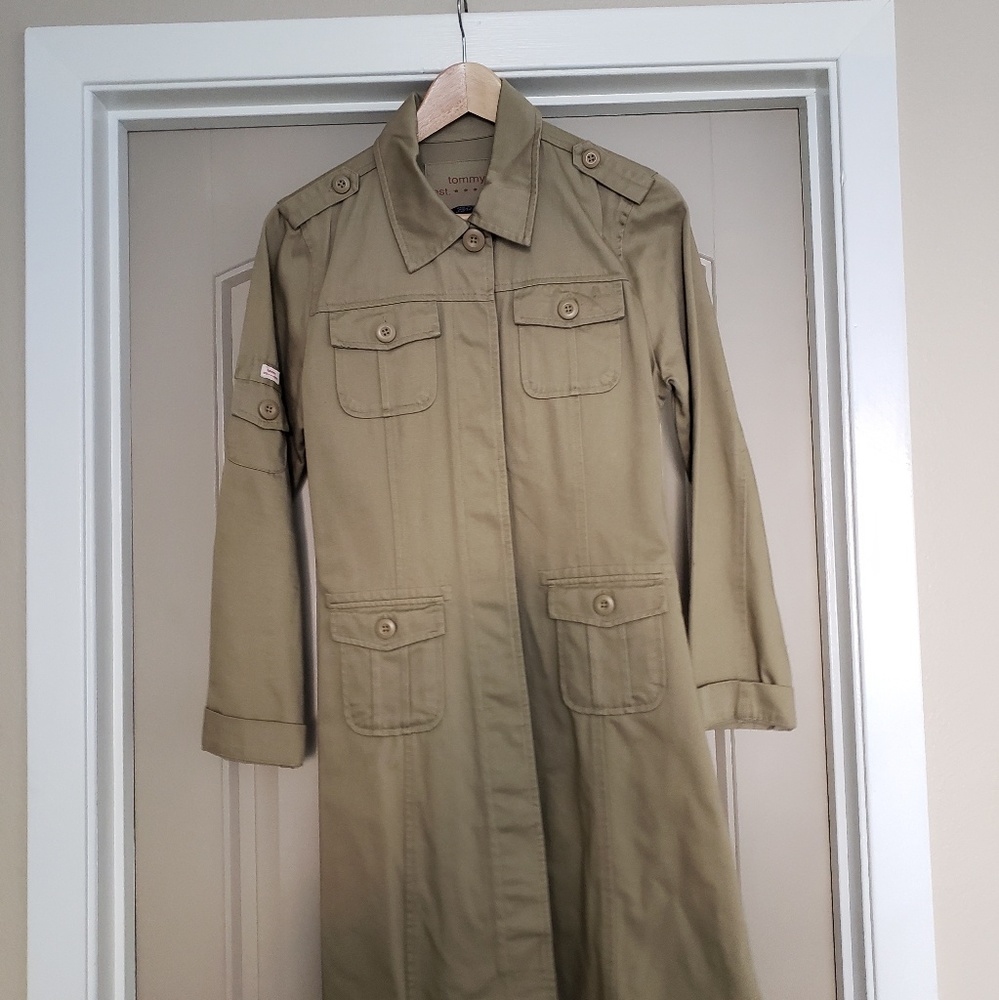 Vintage 90s Tommy Hilfiger Trench Coat